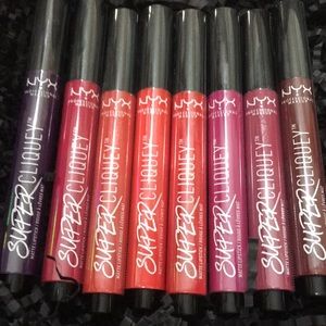 Lot of 8 NYX Liquid Lipstick Super Cliquey Matte